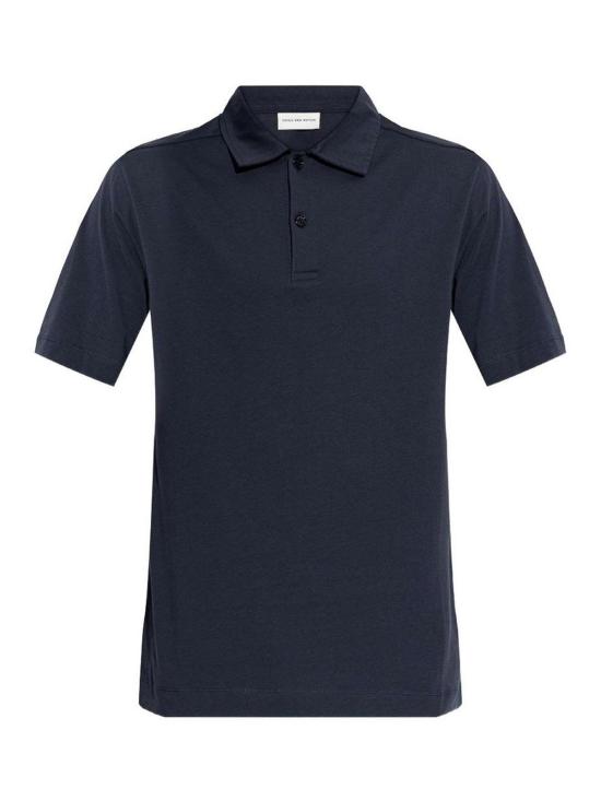 26SS 드리스 반 노튼 폴로 티셔츠 2610211023600509 Dark Blue