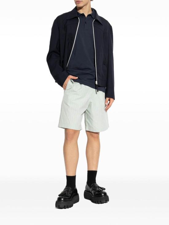 26SS 드리스 반 노튼 폴로 티셔츠 2610211023600509 Dark Blue - DRIES VAN NOTEN
