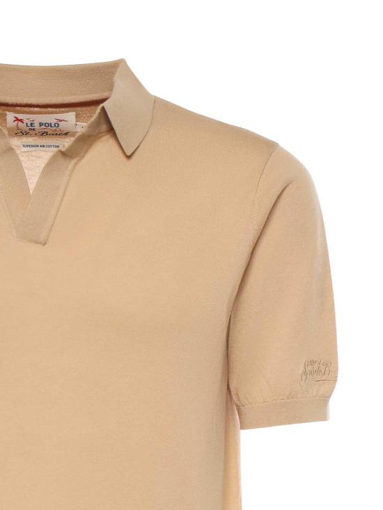 26SS 세인트바쓰 폴로 티셔츠 SLO000100102L Beige - MC2 SAINT BARTH