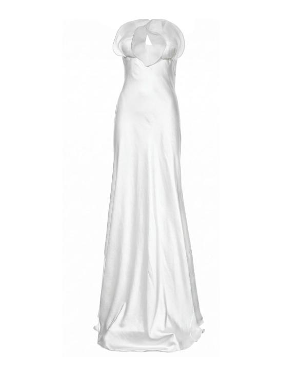 26SS 제니 롱 원피스 80AJO488N0783003 White