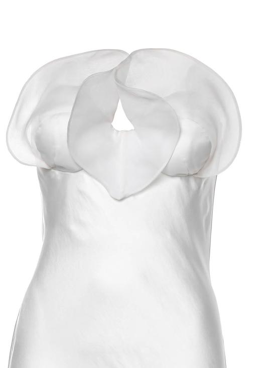 26SS 제니 롱 원피스 80AJO488N0783003 White - GENNY