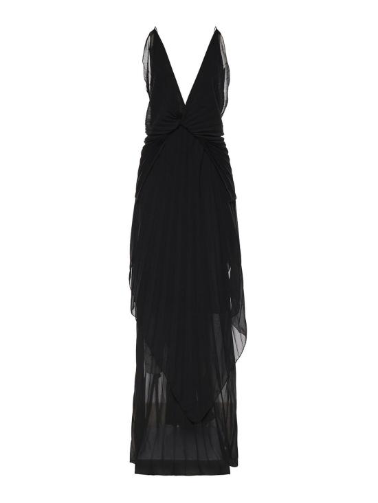 26SS 제니 롱 원피스 80AJO48100345899 Black