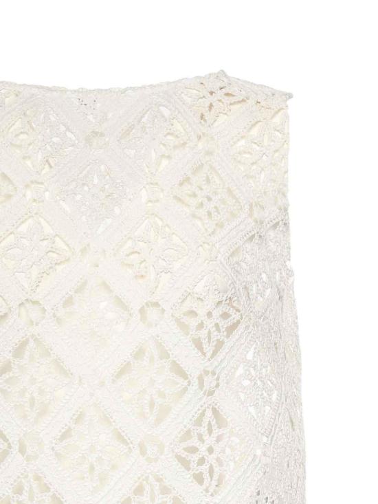 26SS 에르노 미디 스커트 BL000054D132951100 White - HERNO