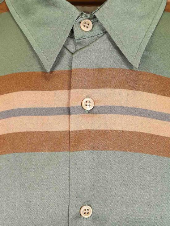 26SS 드리스 반 노튼 폴로 티셔츠 2610207003179602 Green - DRIES VAN NOTEN