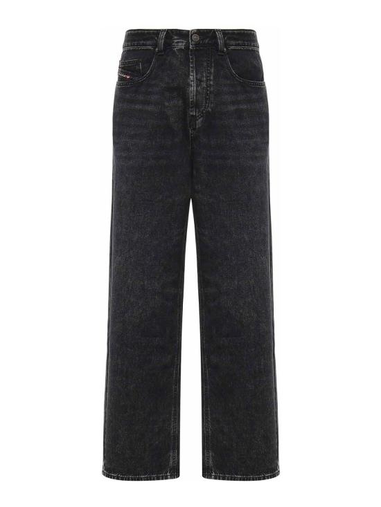 26SS 디젤 2001 D 매크로 릴렉스 핏 데님 팬츠 A1159809P0902 Black