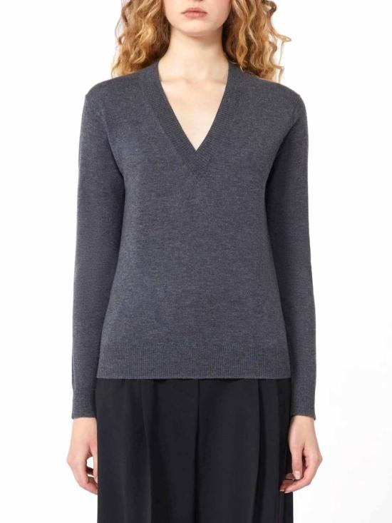 26SS 위켄드막스마라 스웨터 2615011013400008 Grey - WEEKEND MAX MARA