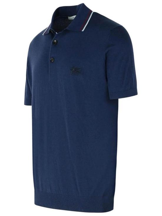 에트로 폴로 티셔츠 MRKF0004AU067B3895 Blue - ETRO