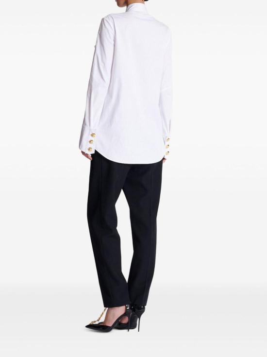  발망 블라우스 FF1HR150CG220FA White - BALMAIN