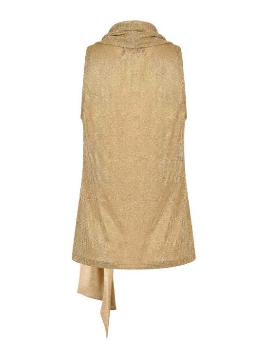 26SS 알베르타 페레티 민소매 티셔츠 08051250606 Gold - ALBERTA FERRETTI