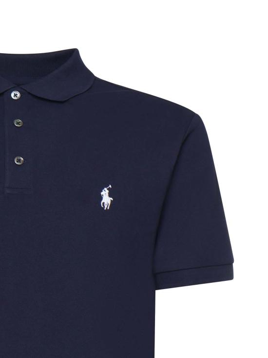 26SS 폴로 랄프로렌 커스텀 슬림핏 폴로셔츠 710941439038 Blue - POLO RALPH LAUREN