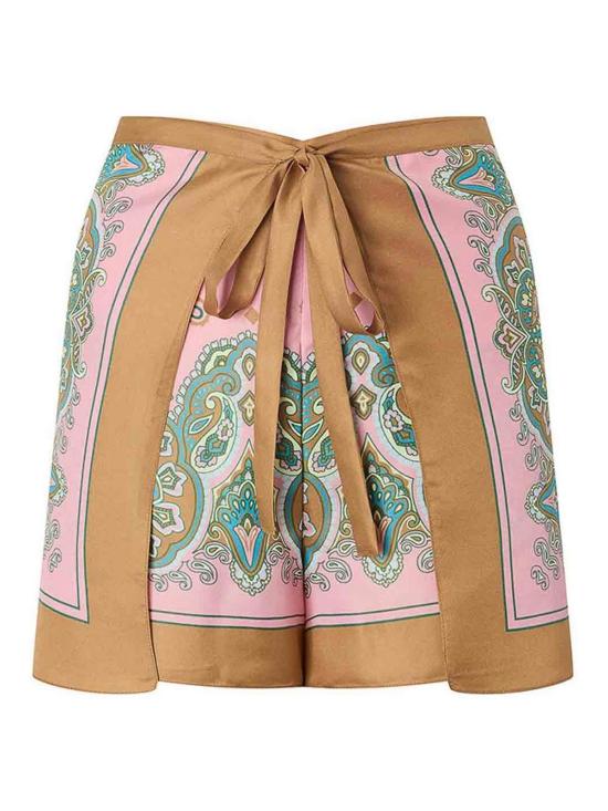 26SS 핑코 숏팬츠 106733A38GNL4 Multicolour - PINKO