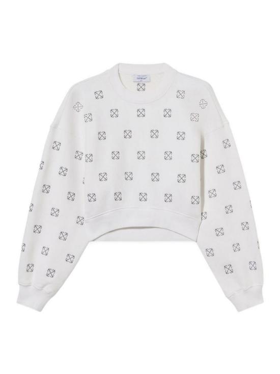  오프화이트 스웨터 OWBA079S25FLE0040172 White