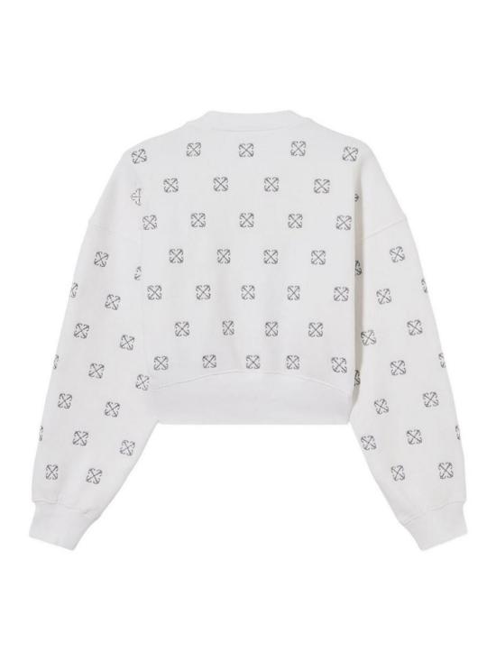  오프화이트 스웨터 OWBA079S25FLE0040172 White - OFF WHITE