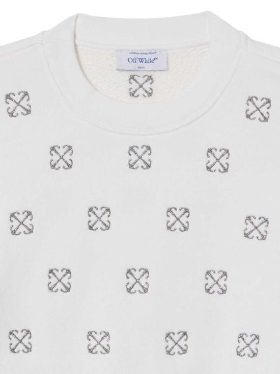  오프화이트 스웨터 OWBA079S25FLE0040172 White - OFF WHITE