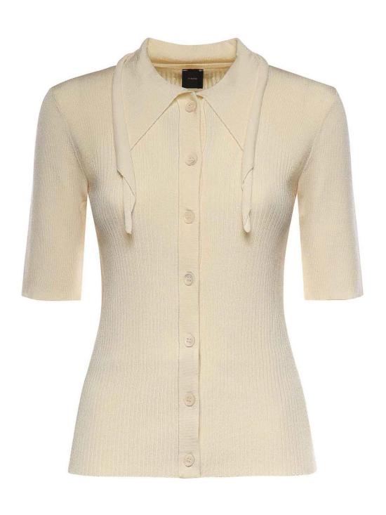 26SS 핑코 폴로 티셔츠 106316A347C04 Beige