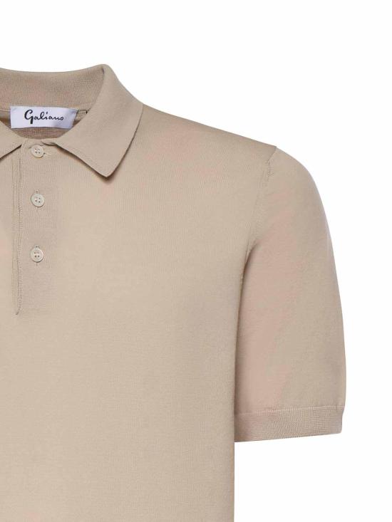 26SS 줄리아노 갈리아노 폴로 티셔츠 4315620731010 Beige - GIULIANO GALIANO