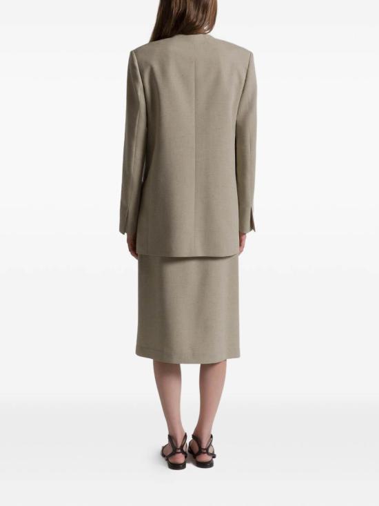 26SS 알베르타 페레티 미디 스커트 010816360478 Green - ALBERTA FERRETTI