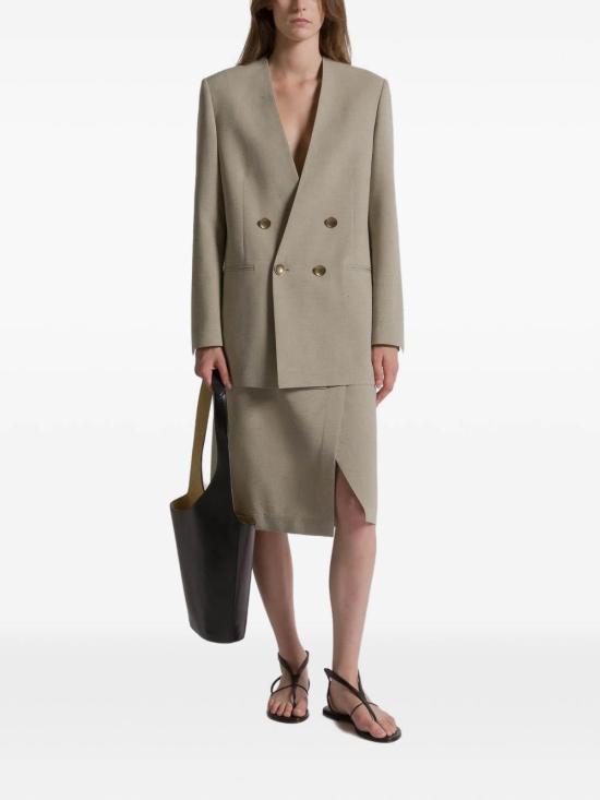 26SS 알베르타 페레티 미디 스커트 010816360478 Green - ALBERTA FERRETTI