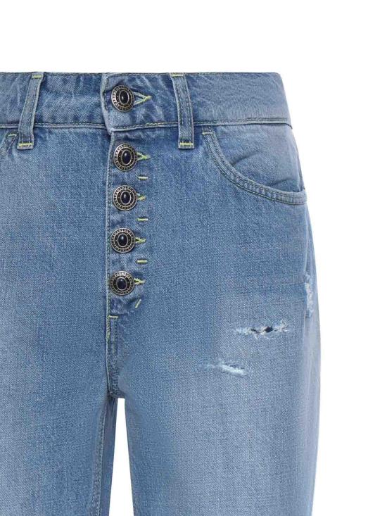 26SS 돈답 스트레이트 팬츠 DP268BDF0283DLZ8800 Light Blue - DONDUP