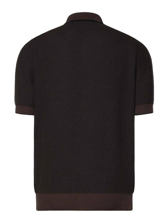26SS 줄리아노 갈리아노 폴로 티셔츠 5711318069180 Brown - GIULIANO GALIANO