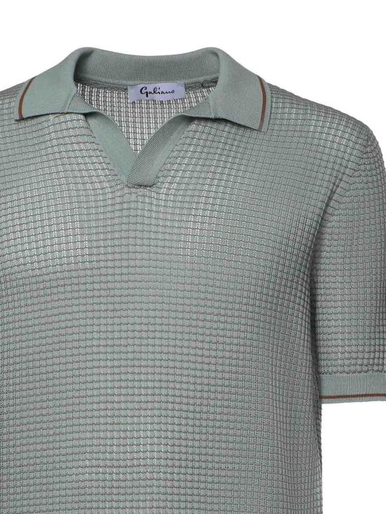 26SS 줄리아노 갈리아노 폴로 티셔츠 5719120650510 Green - GIULIANO GALIANO