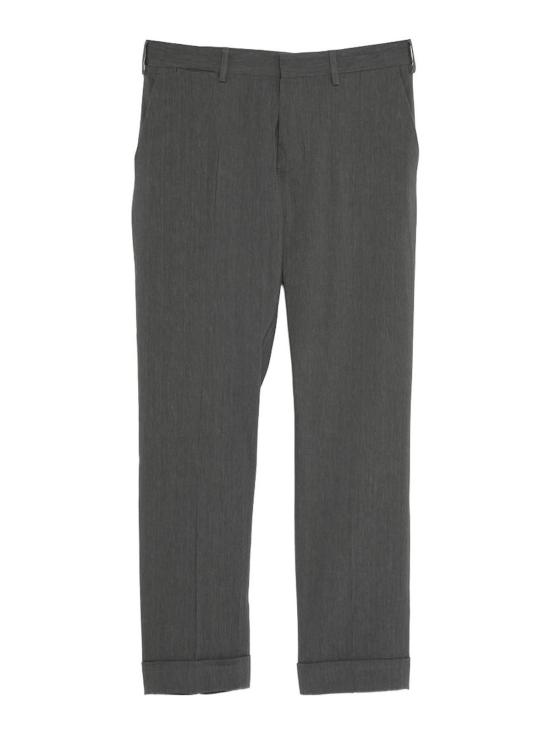 26SS 드리스 반 노튼 가죽 벨트 PHILIP2610209043237803 Dark Grey