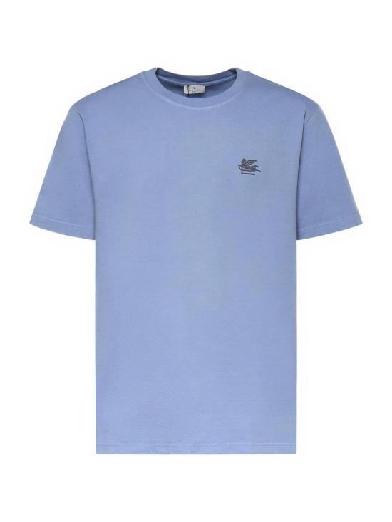 26SS 에트로 반팔 티셔츠 MRMA0002AV900B0078 Light Blue