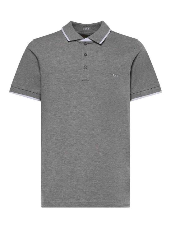 26SS 페이 폴로 티셔츠 NPMB252140STDWB201 Grey