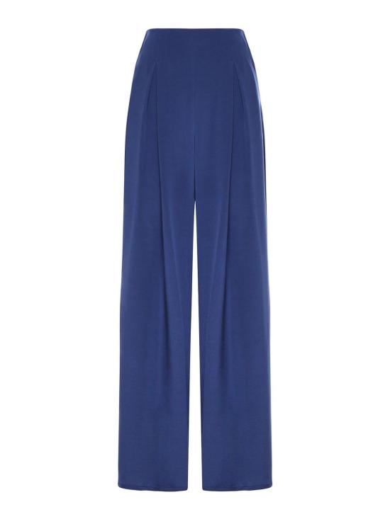 26SS 막스마라 팔루데 플리츠 팬츠 261113101860005E15 Blue