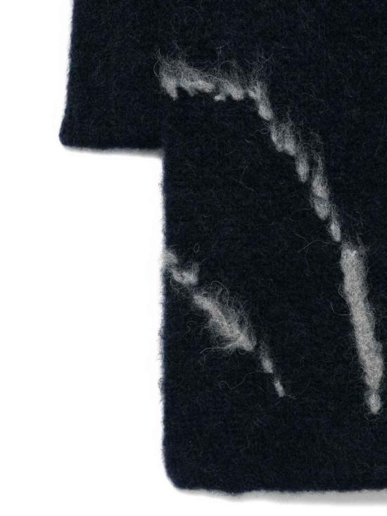 25FW 드리스 반 노튼 머플러/스카프 MOUTON2520212292709509 Blue - DRIES VAN NOTEN