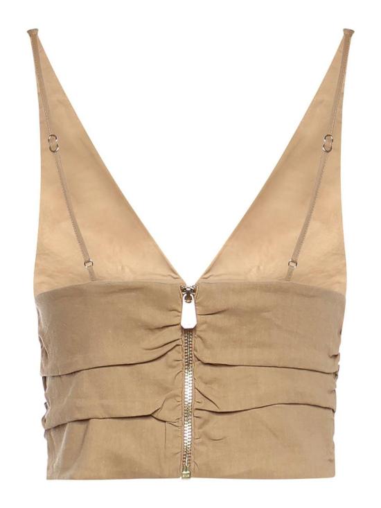 26SS 핑코 민소매 티셔츠 106567A34ID41 Beige - PINKO