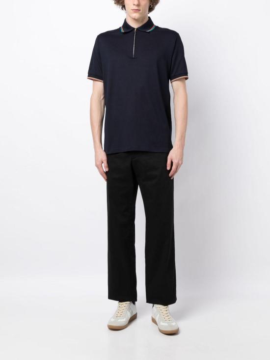 26SS 폴 스미스 폴로 티셔츠 M1R487YL0008949 Dark Blue - PAUL SMITH