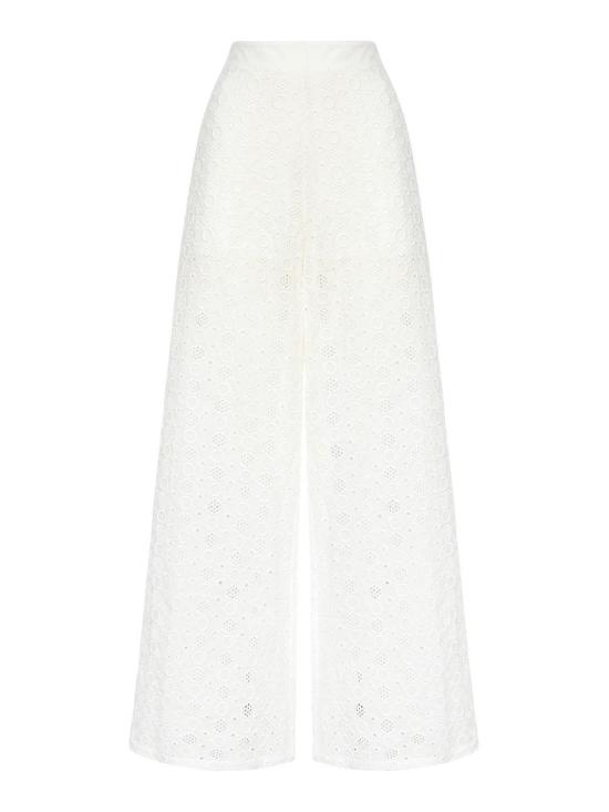 26SS 핑코 팬츠 106440A35PZ05 White