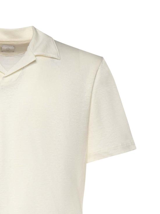 26SS 일레븐티 폴로 티셔츠 M75POLM02TES0M12101 White - ELEVENTY