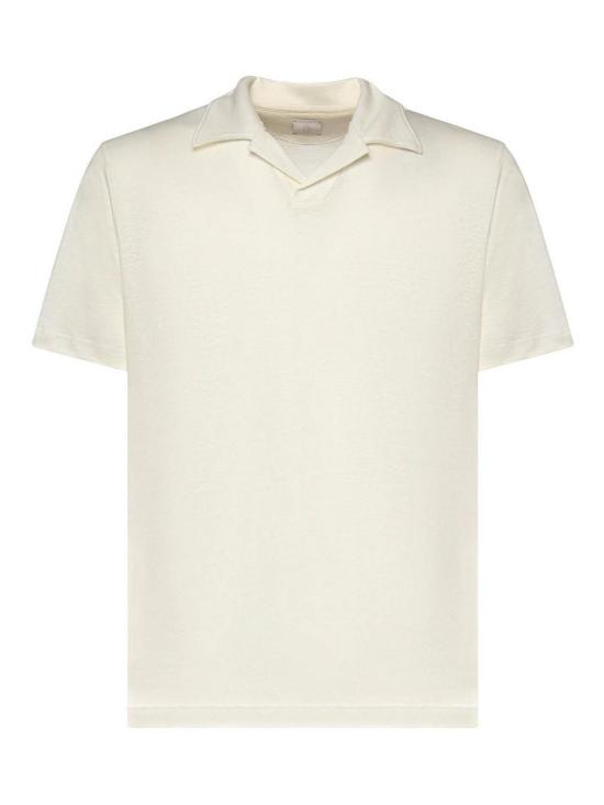 26SS 일레븐티 폴로 티셔츠 M75POLM02TES0M12101 White