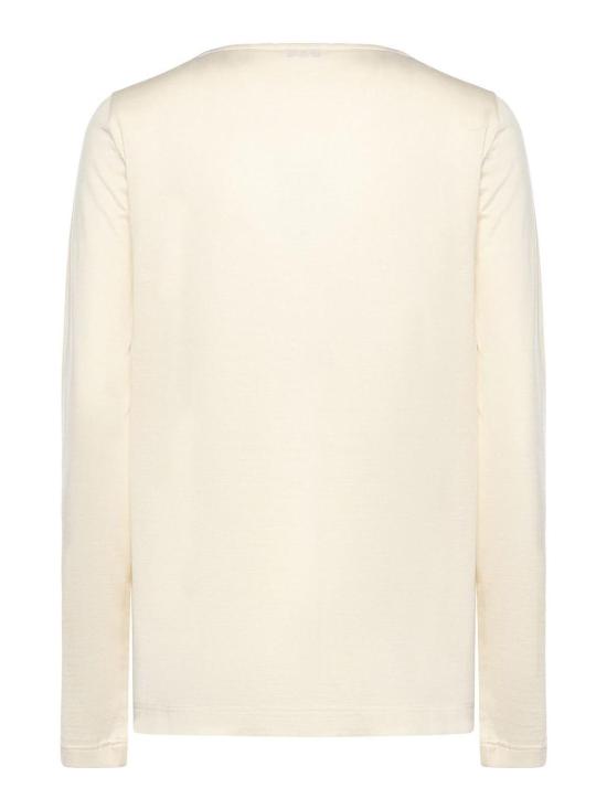 26SS 막스마라 긴팔 티셔츠 26119410486E15 White - MAX MARA