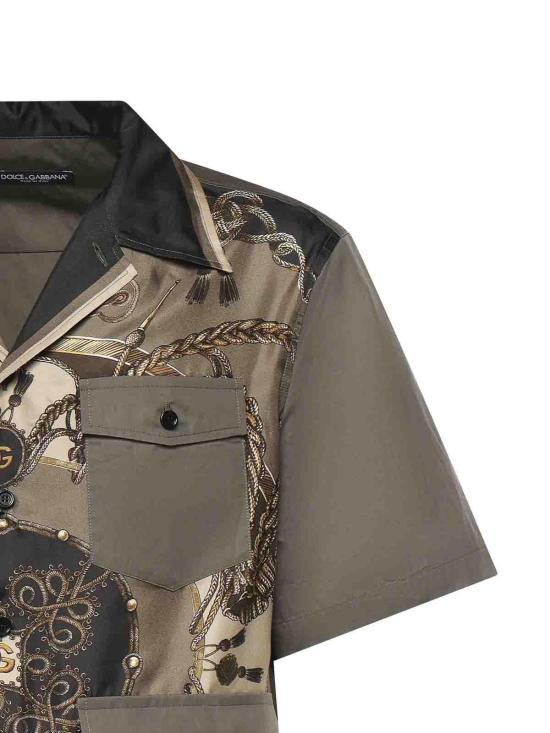 26SS 돌체앤가바나 셔츠 G5OH4THI12EHJ5XB Taupe - DOLCE & GABBANA