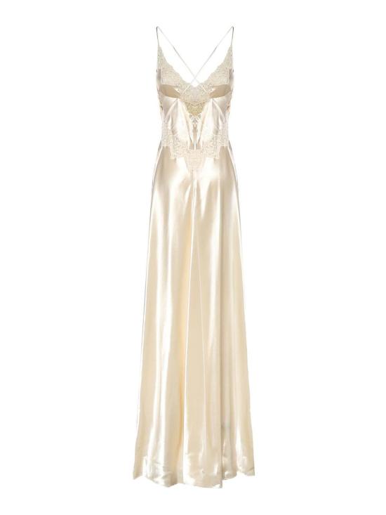 26SS 알베르타 페레티 롱 원피스 046016270002 White - ALBERTA FERRETTI