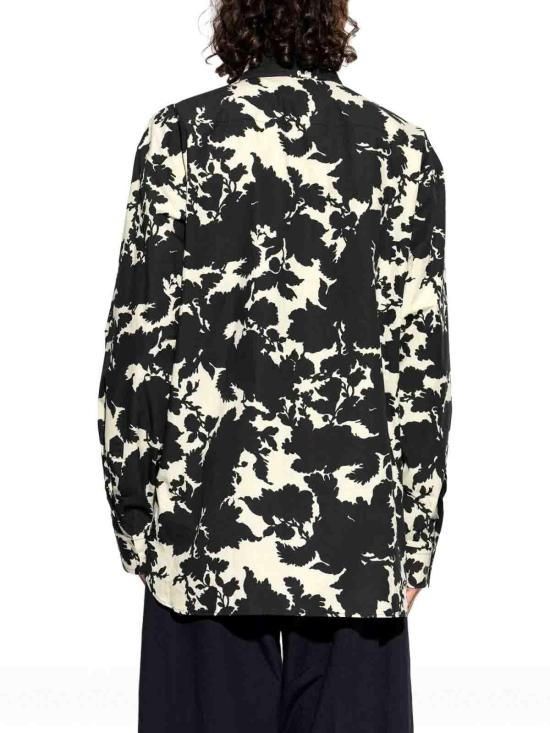 26SS 드리스 반 노튼 셔츠 2610207323352350 Black - DRIES VAN NOTEN