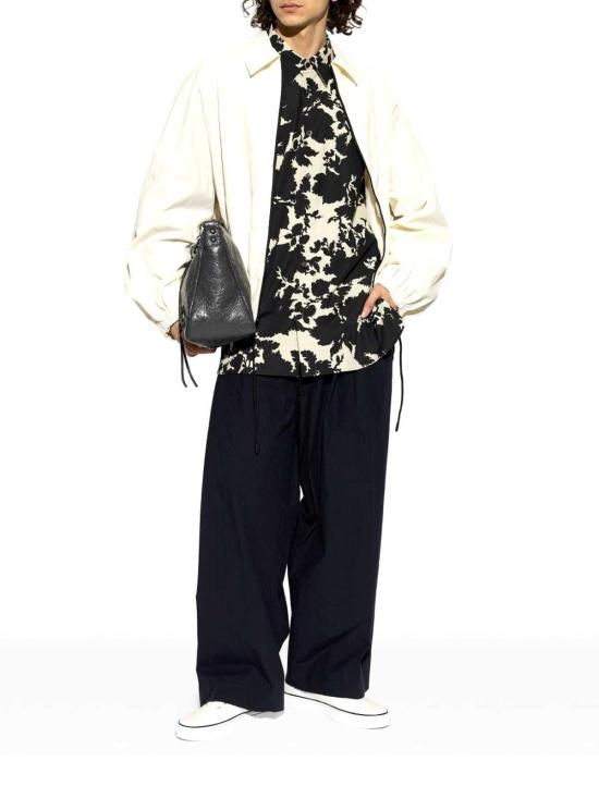 26SS 드리스 반 노튼 셔츠 2610207323352350 Black - DRIES VAN NOTEN