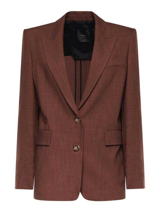 26SS 핑코 수트 자켓 106529A2W6L78 Brown