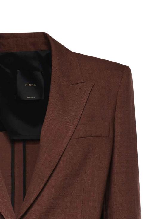 26SS 핑코 수트 자켓 106529A2W6L78 Brown - PINKO