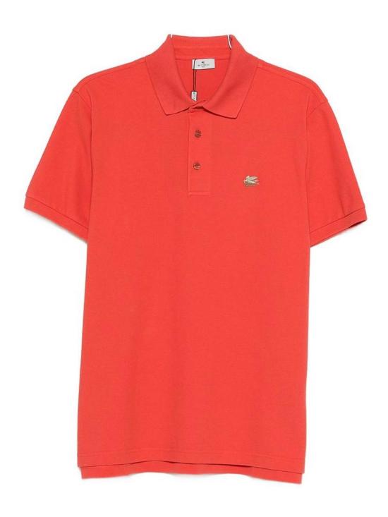  에트로 로고 코튼 폴로 티셔츠 MRMD0005AU135A8802 Orange