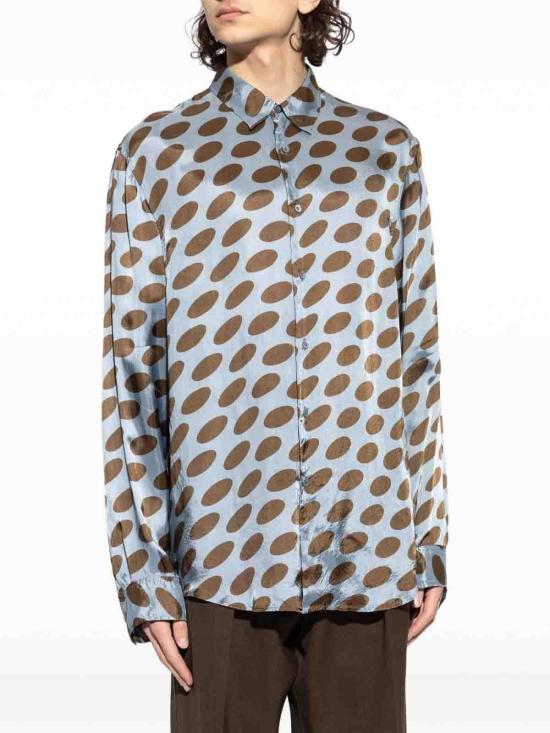26SS 드리스 반 노튼 셔츠 2610207133002510 Light Blue - DRIES VAN NOTEN