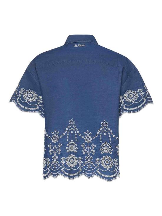 26SS 세인트바쓰 셔츠 CEM000100473L Blue - MC2 SAINT BARTH