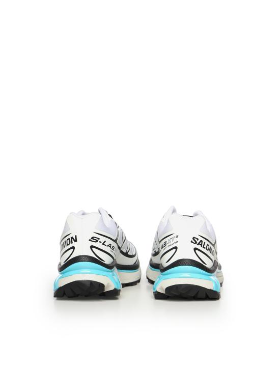 26SS 살로몬 스니커즈 L49143300 WHITE WHITE BLUE CURACAO - SALOMON