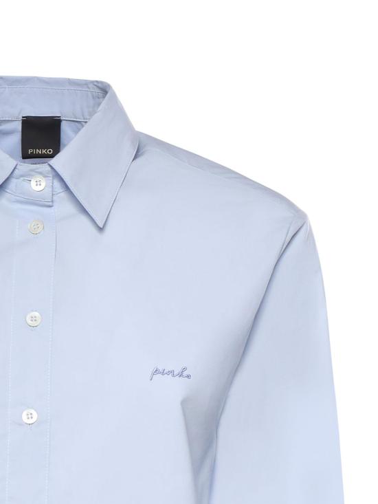 26SS 핑코 셔츠 106248A32LG50 Blue - PINKO