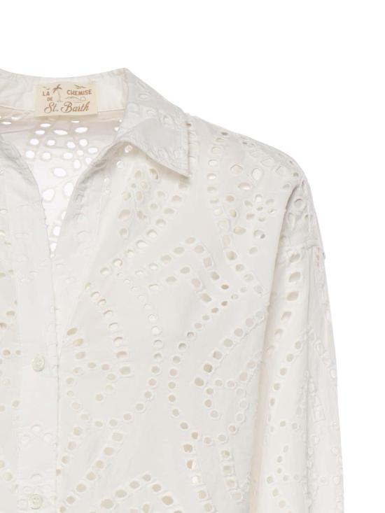 26SS 세인트바쓰 셔츠 CYS000101000L White - MC2 SAINT BARTH