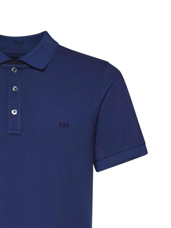 26SS 페이 폴로 티셔츠 NPMB252135STDWU803 Blue - FAY