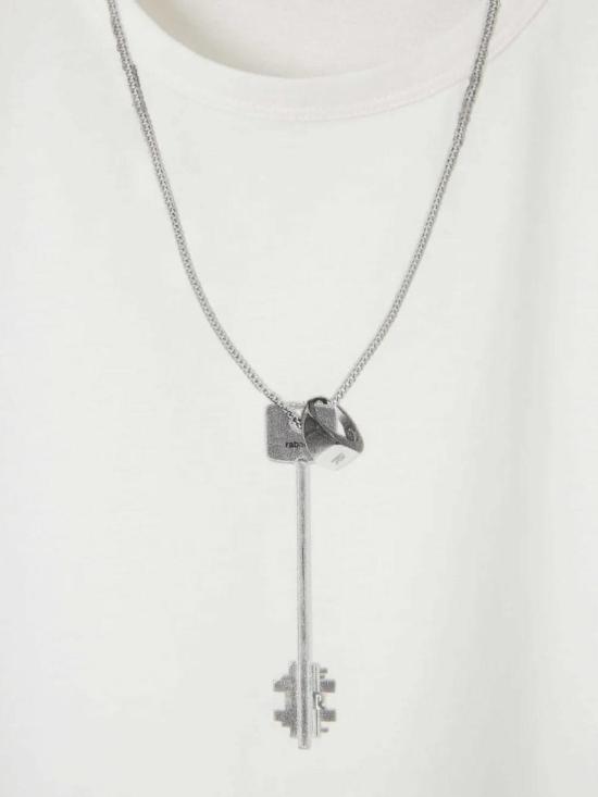25FW 파코라반 반팔 티셔츠 SHJTE029CO0494P100 White - PACO RABANNE